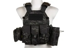 6094A Style Plate Carrier with Load Kit Multicam