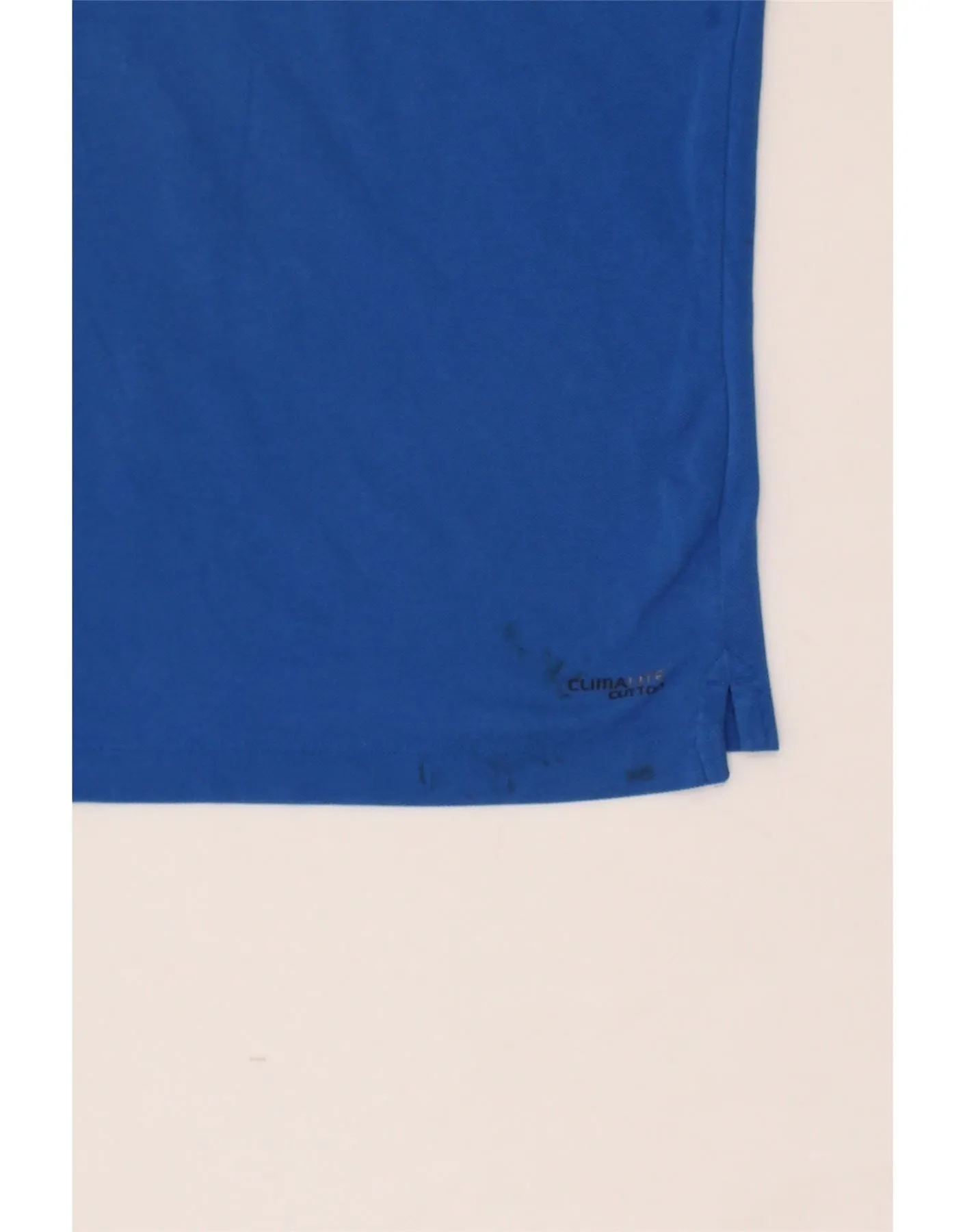ADIDAS Mens Clima 365 T-Shirt Top Large Blue Cotton