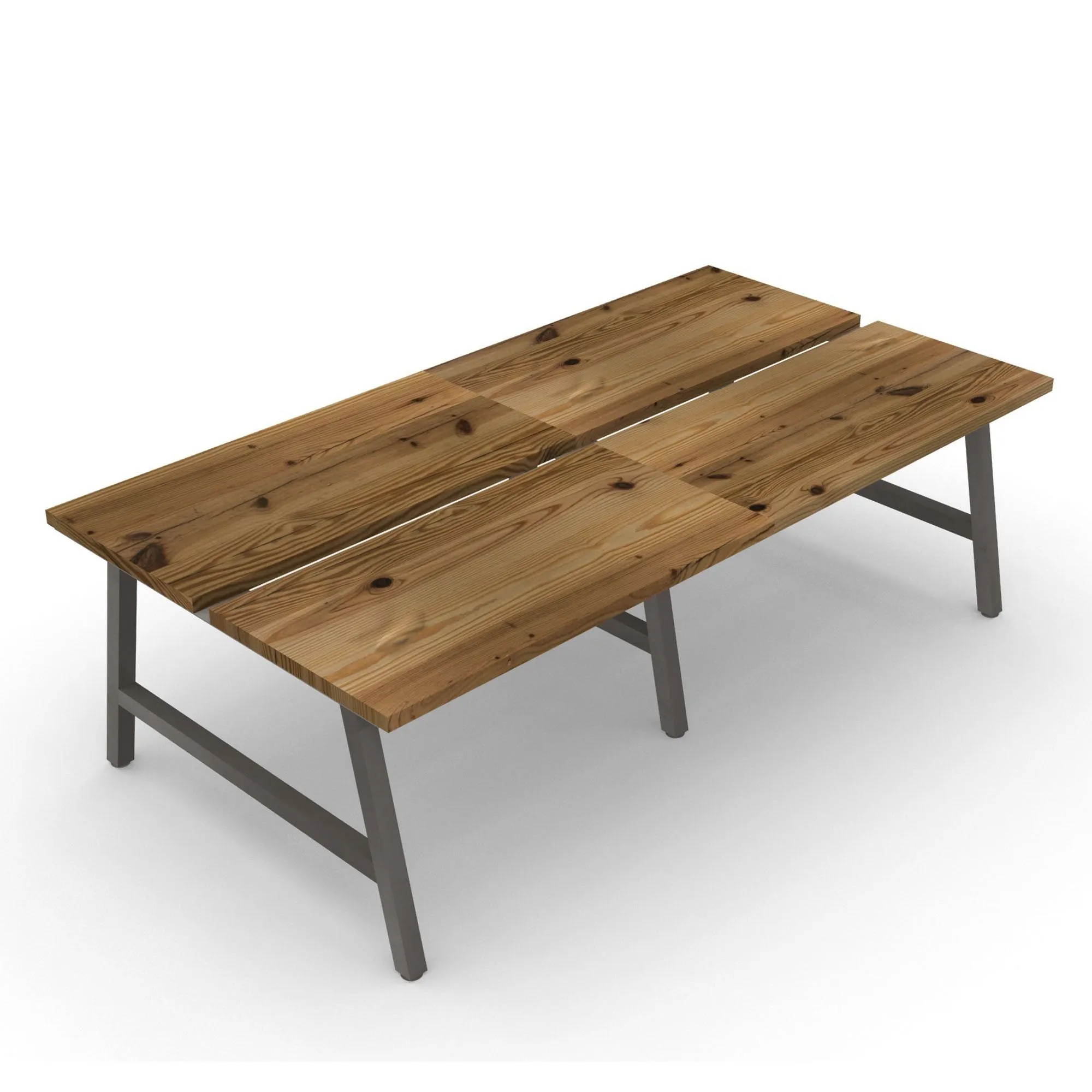 Architect Double Desk for 4