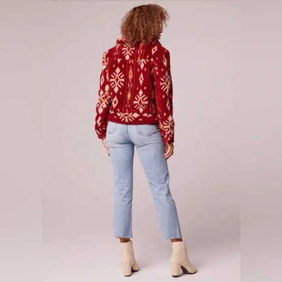Aztec Garnet Gold Sherpa - Band of Gypsies