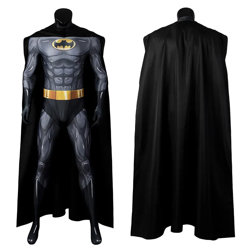 Batman The Animated Series Season 1 Cosplay Costume Batman Bodysuit Cape Mask