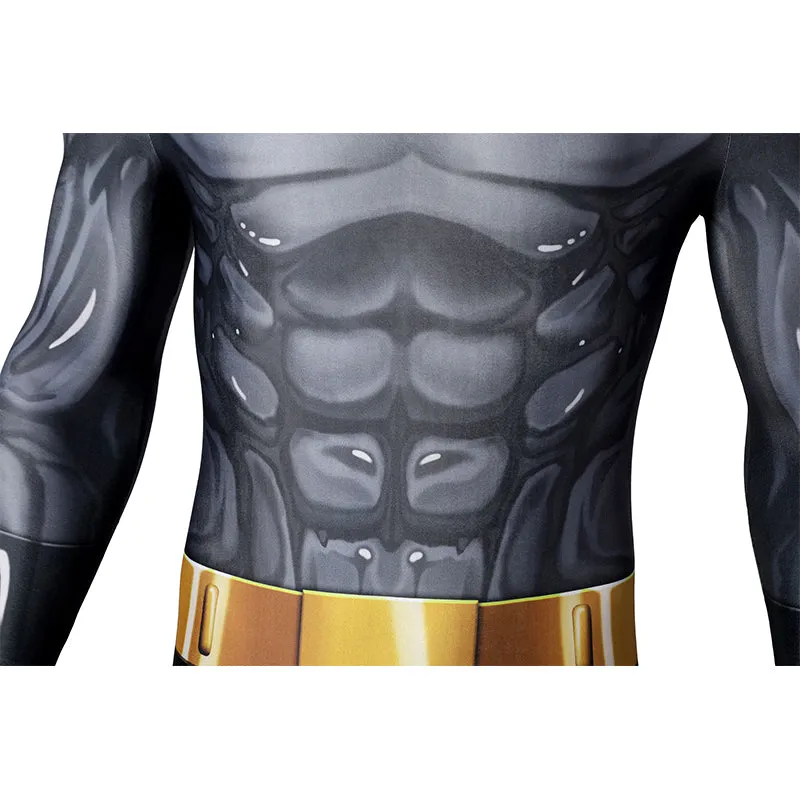 Batman The Animated Series Season 1 Cosplay Costume Batman Bodysuit Cape Mask