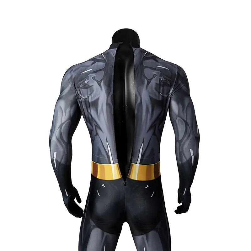 Batman The Animated Series Season 1 Cosplay Costume Batman Bodysuit Cape Mask