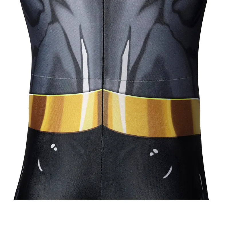 Batman The Animated Series Season 1 Cosplay Costume Batman Bodysuit Cape Mask