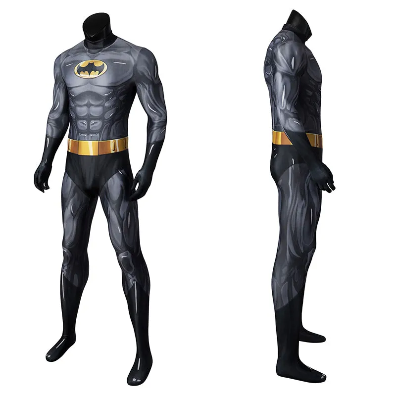 Batman The Animated Series Season 1 Cosplay Costume Batman Bodysuit Cape Mask