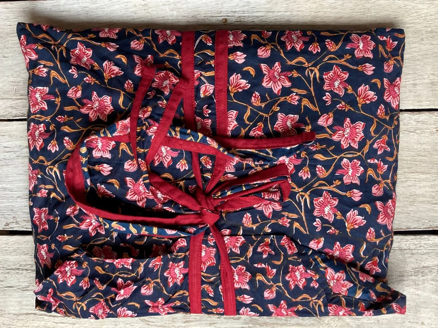 Block print Cotton Pyjamas Set