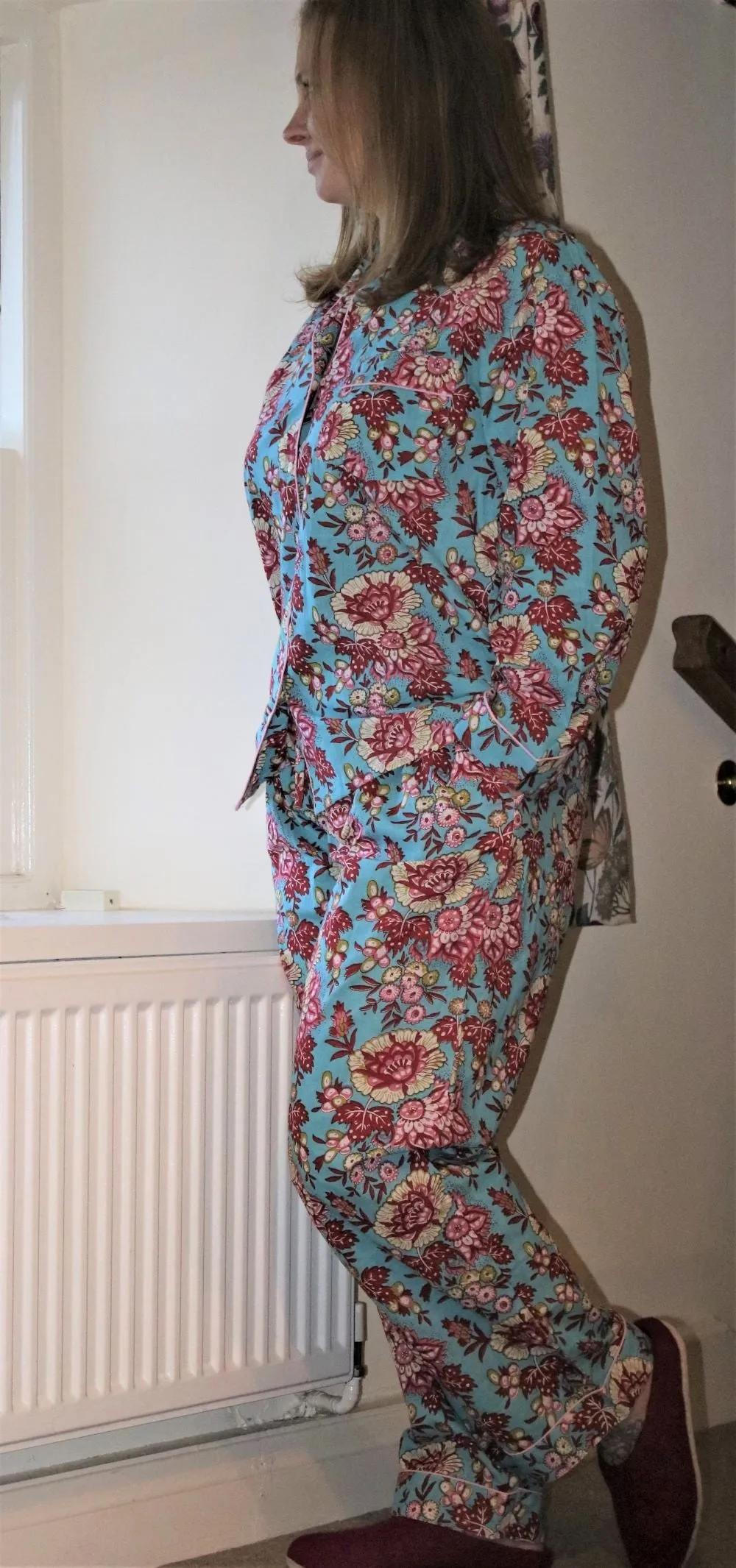 Block print Cotton Pyjamas Set