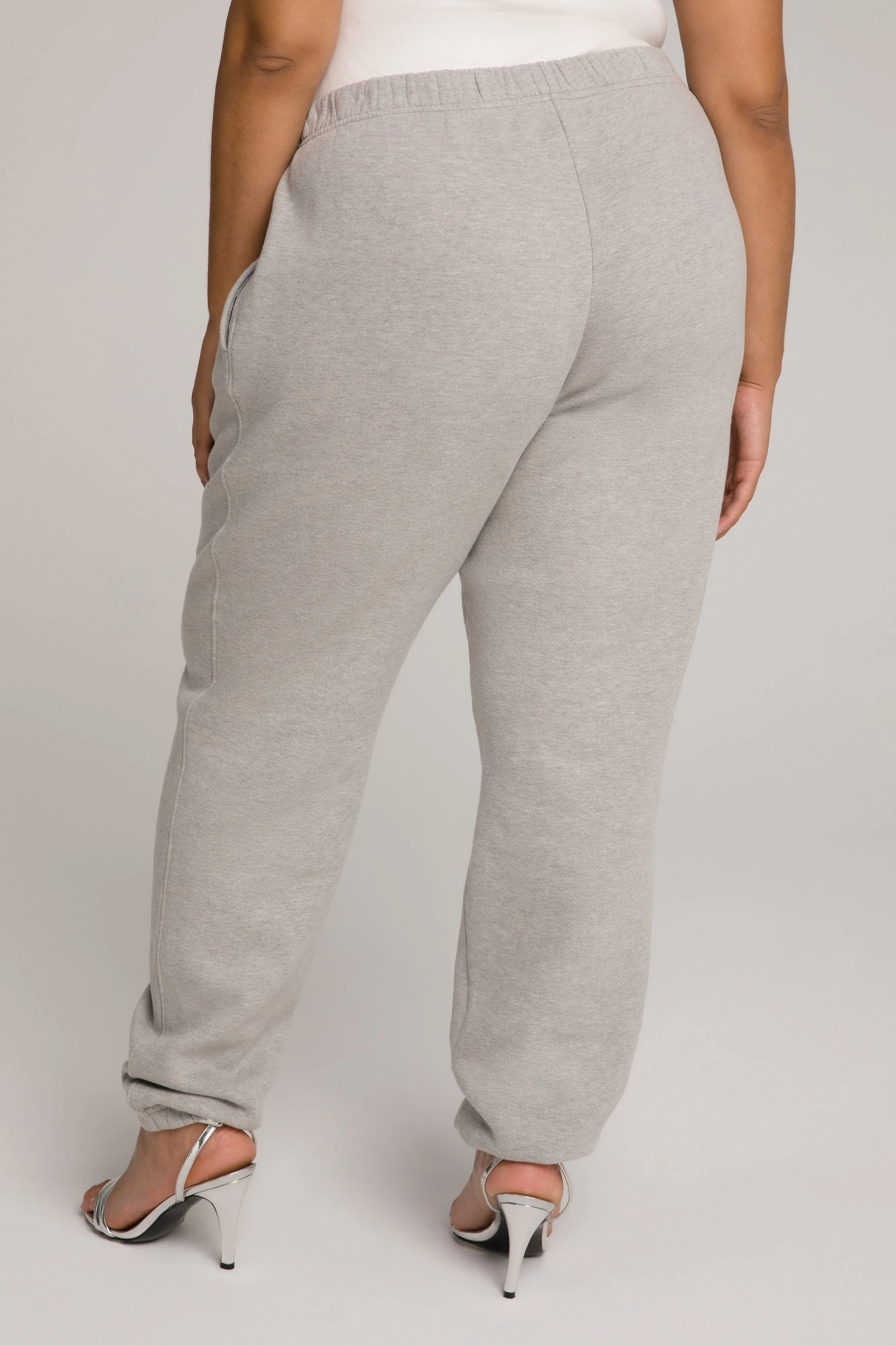 BOYFRIEND SWEATPANTS | HEATHER GREY001