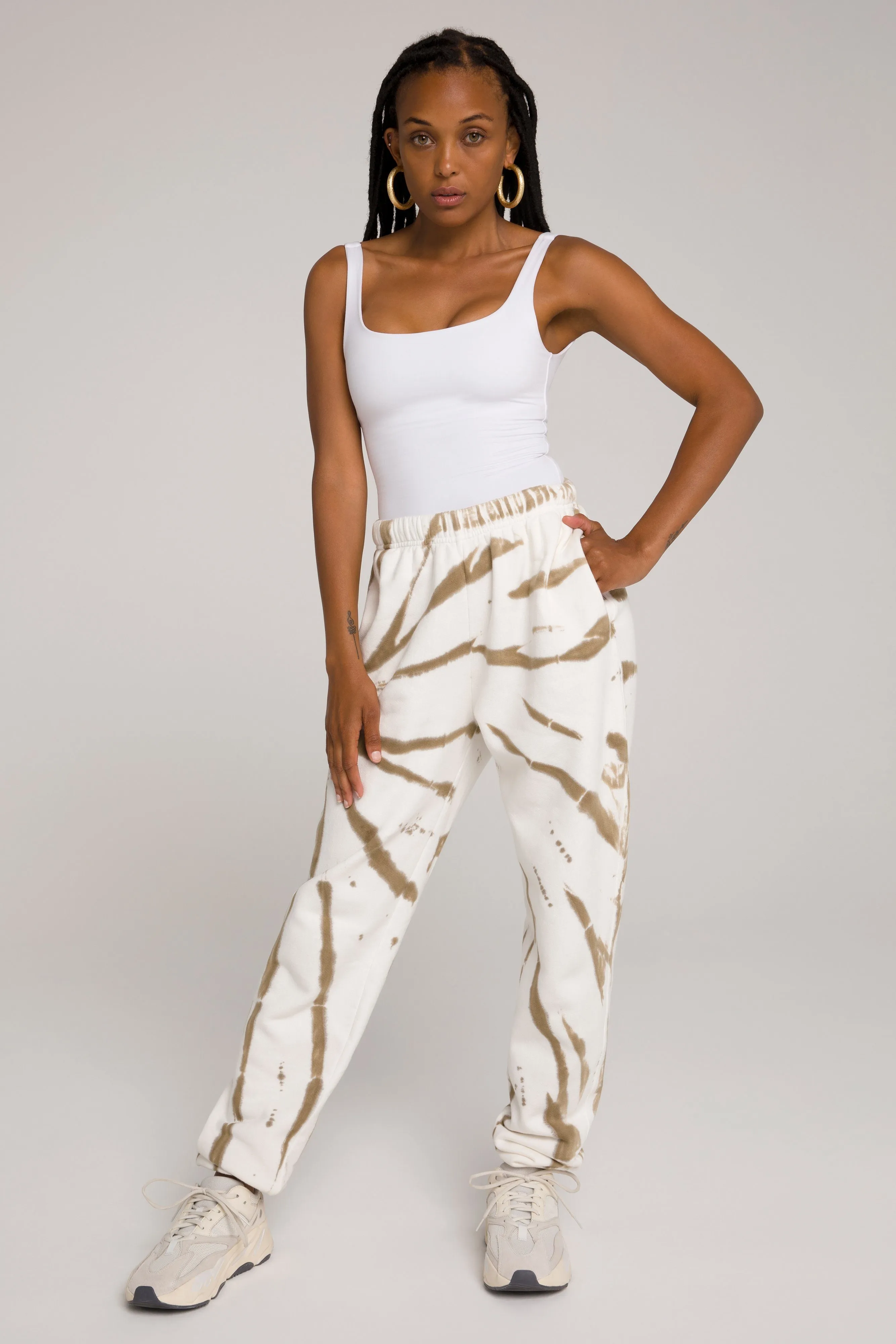 BOYFRIEND SWEATPANTS | PUTTY TIE DYE001