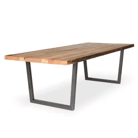 Brooklyn Modern Rustic Reclaimed Wood Dining Table