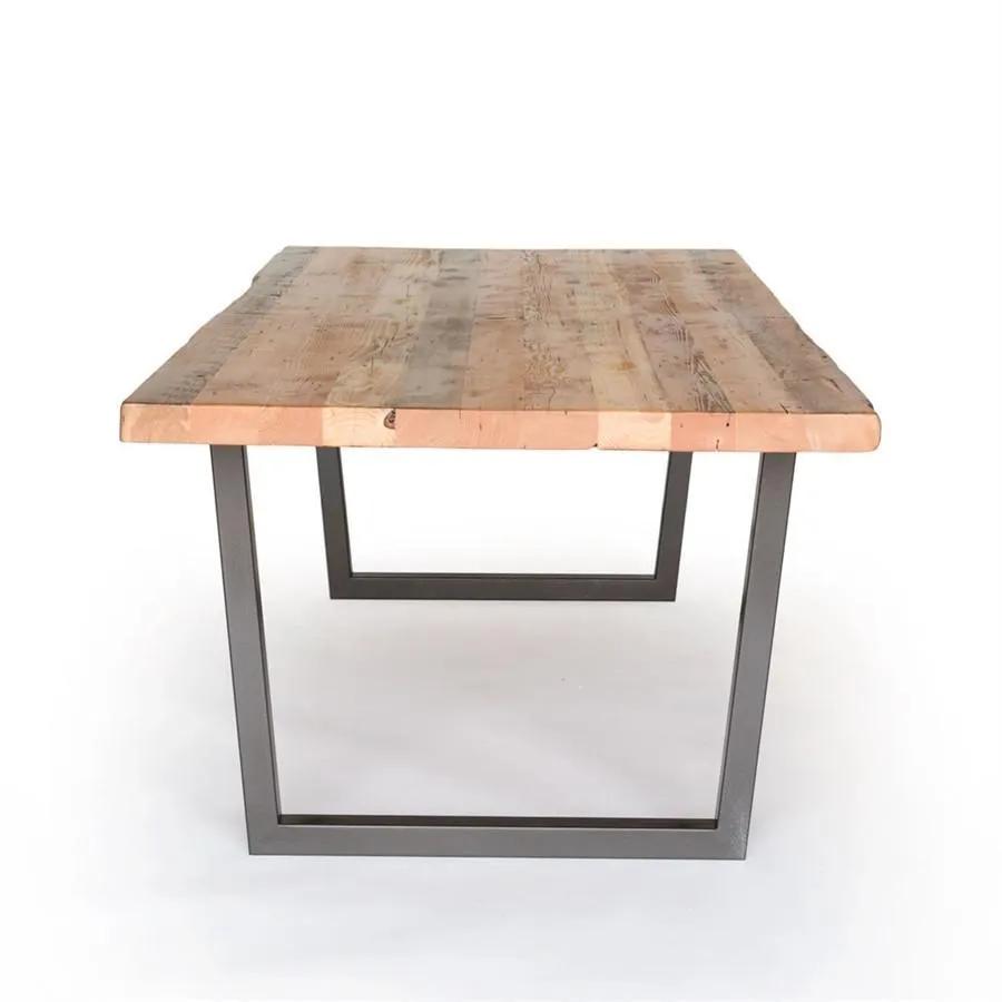 Brooklyn Modern Rustic Reclaimed Wood Dining Table