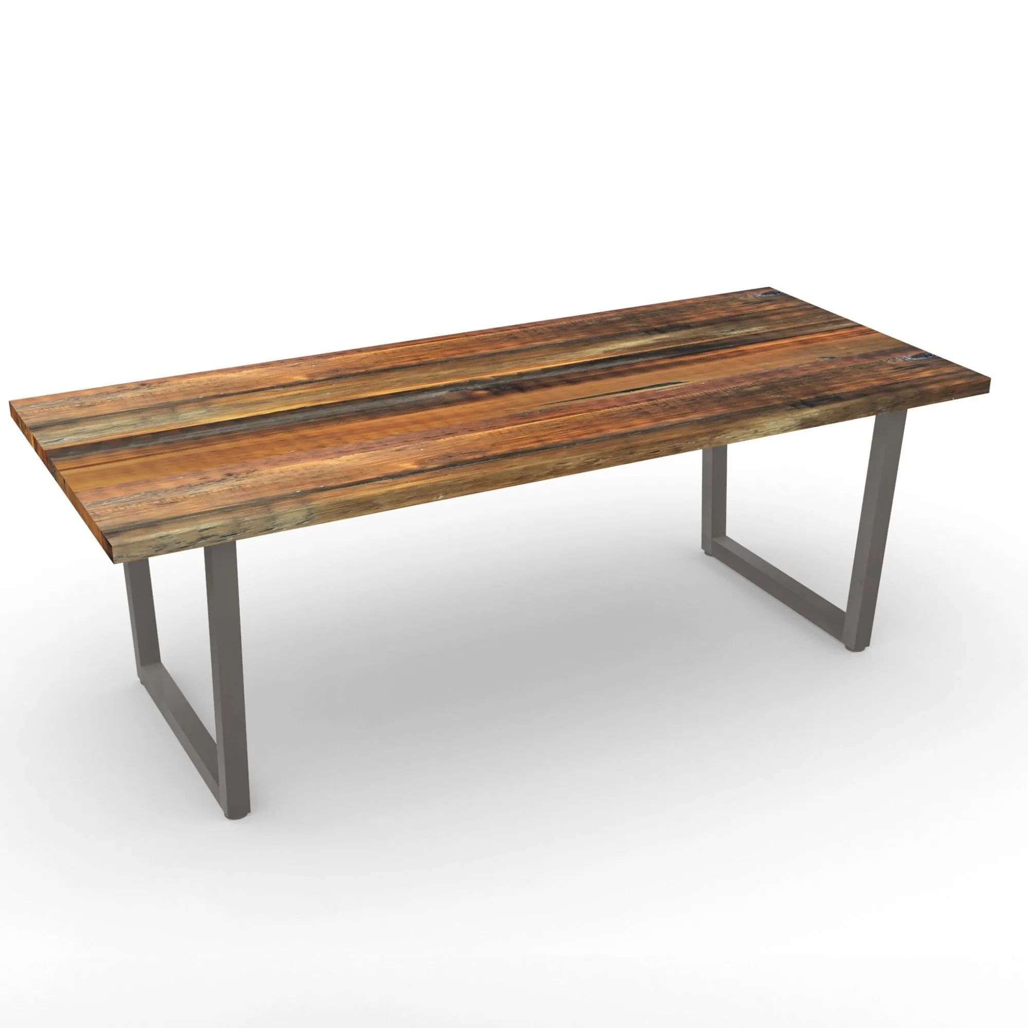 Brooklyn Modern Rustic Reclaimed Wood Dining Table