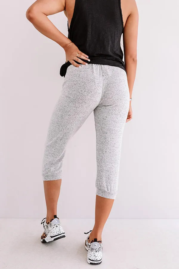Casa Casual Joggers In Grey