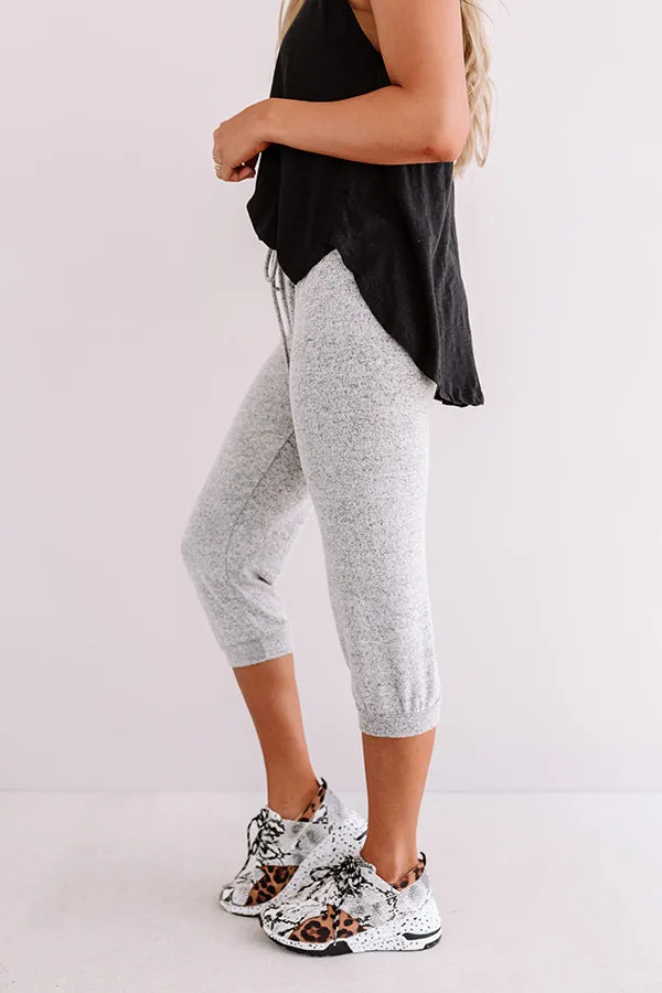 Casa Casual Joggers In Grey