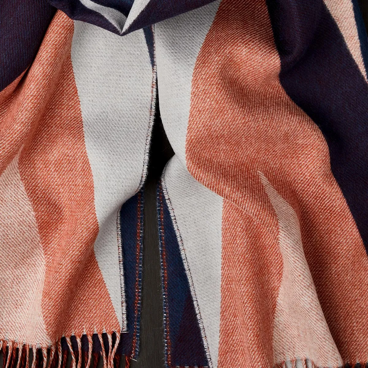 Cashmere Tricolor Scarf ANTORINI