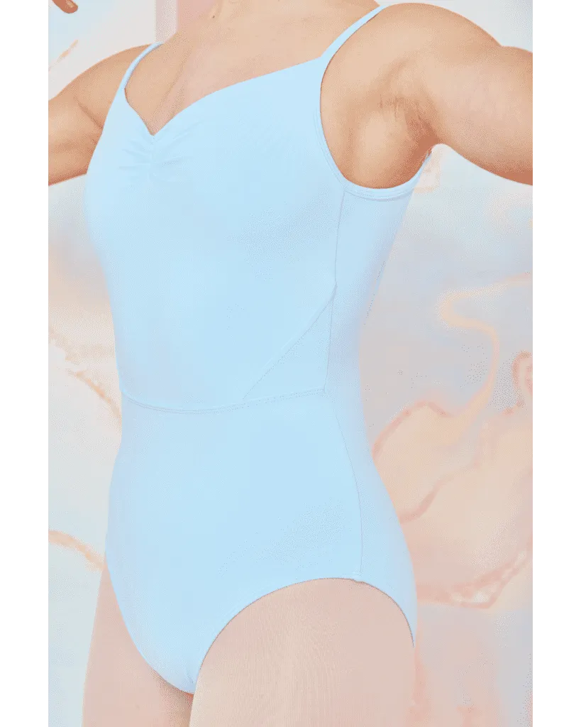 Claudia Dean World Odette Signature Collection Sweetheart Pinched Neckline Open Back Camisole Leotard - Womens