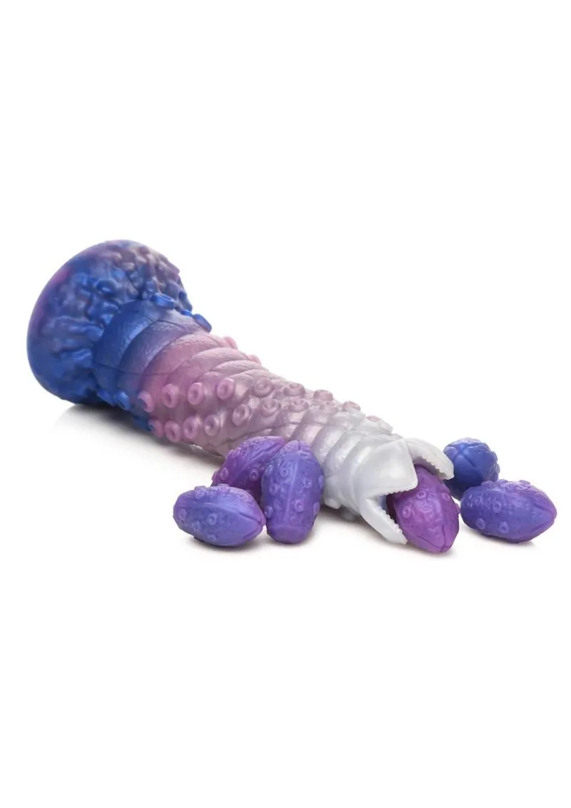 Creature Cocks Tenta-Queen Ovipositor Silicone Dildo with Eggs
