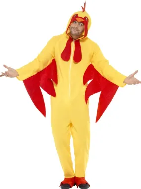 Farm Animal Adults Chicken Fancy Dress Costume