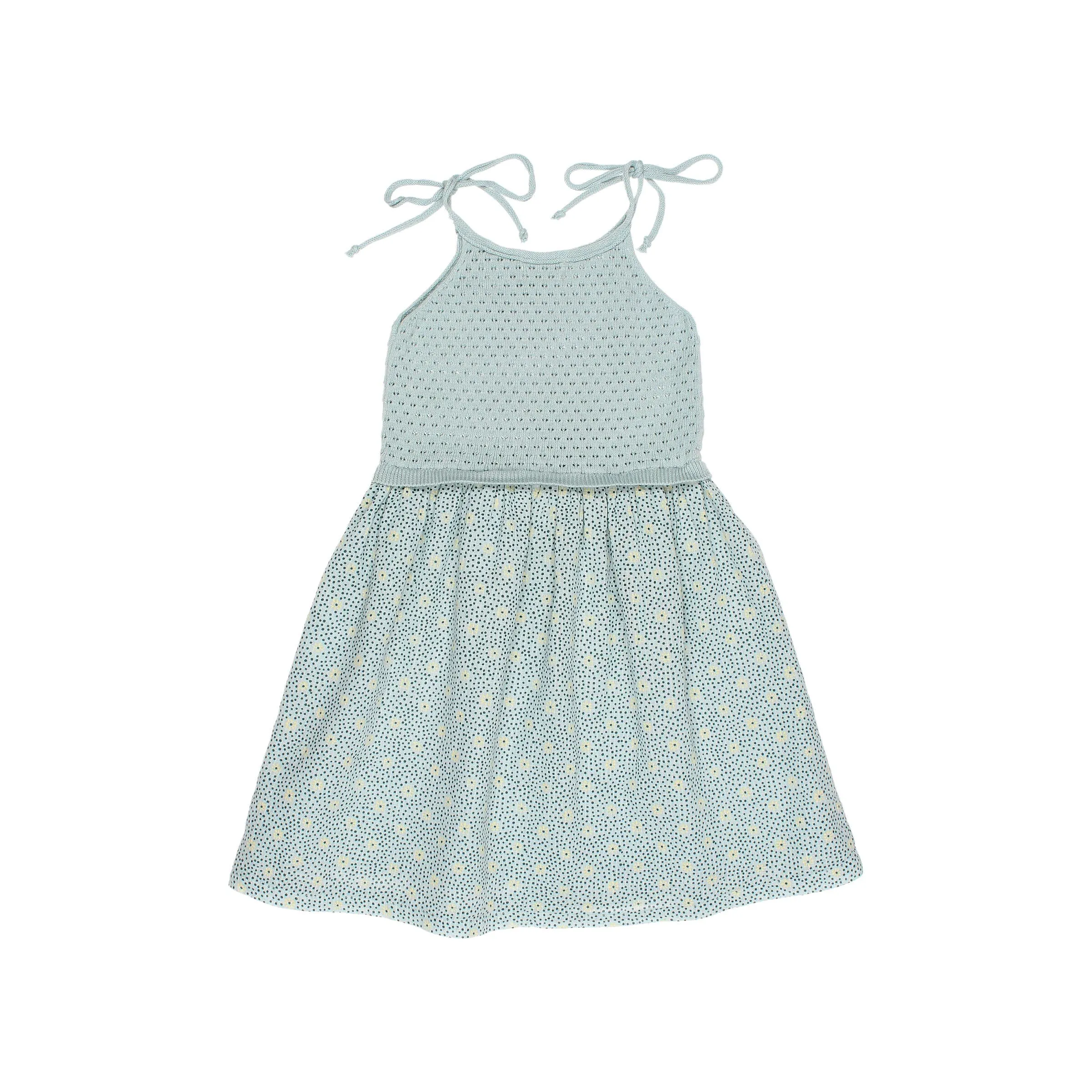 FLOWER DOTS DRESS