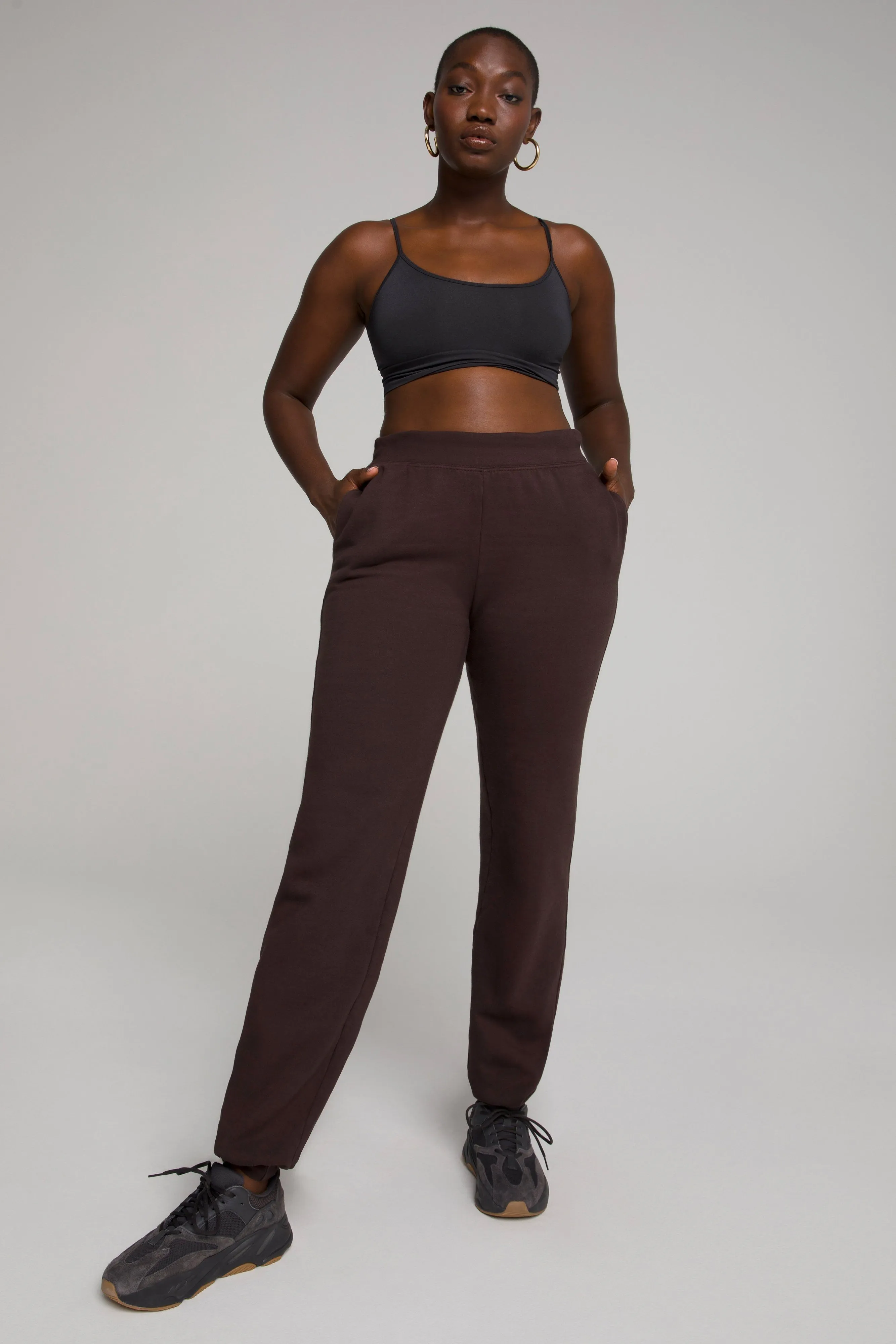 GOOD WAIST JOGGER | COFFEE001