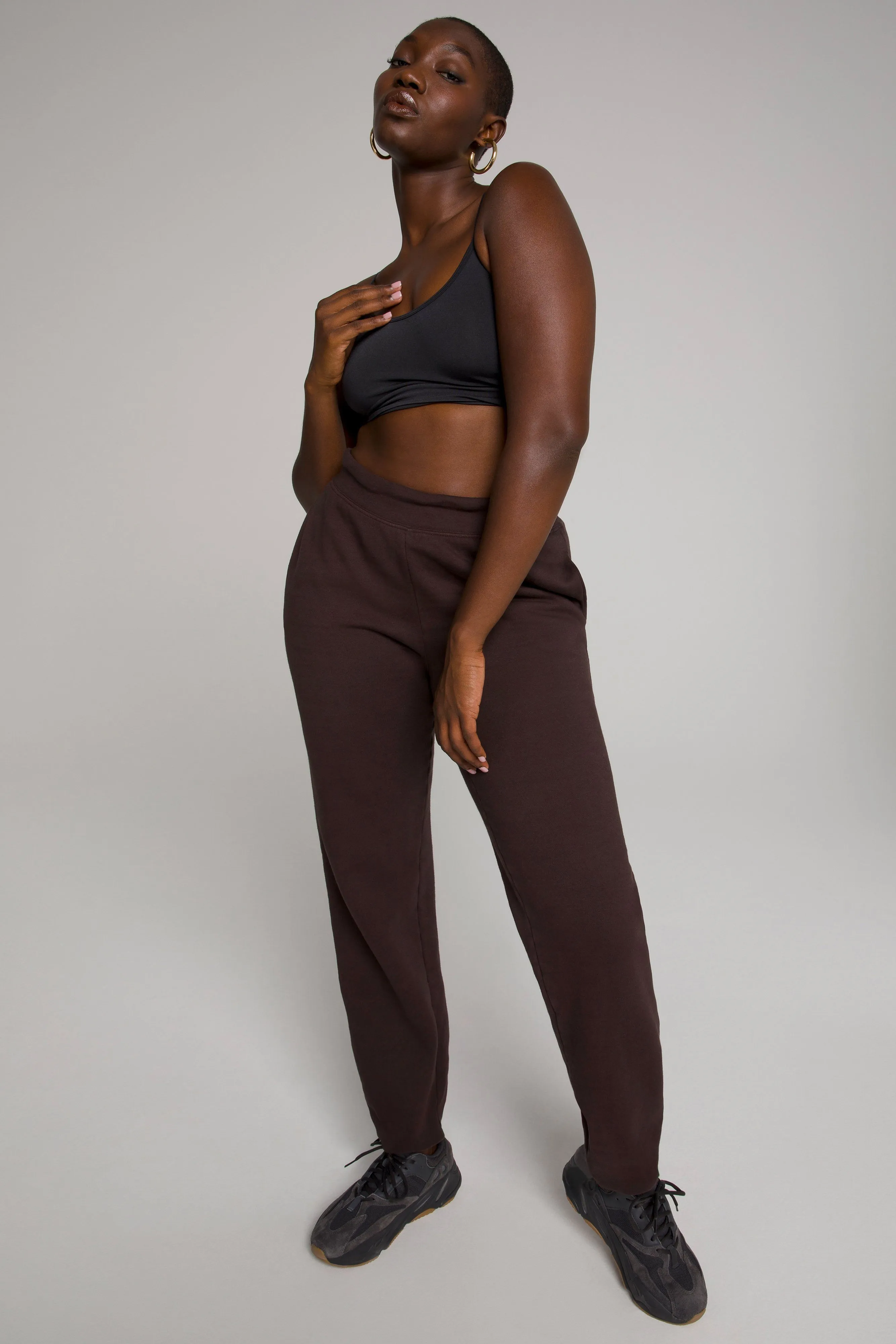 GOOD WAIST JOGGER | COFFEE001