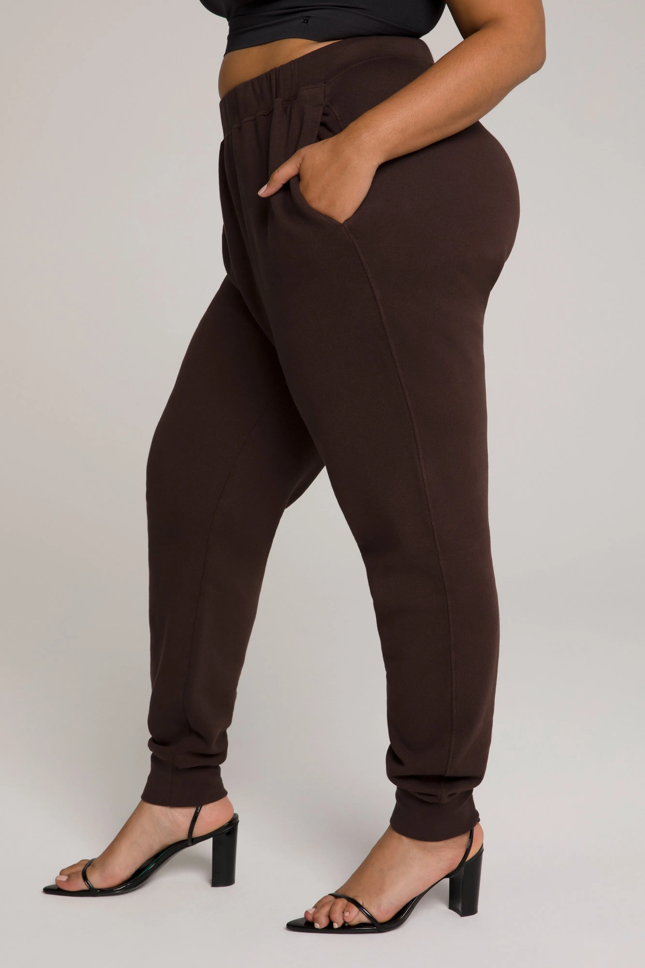 GOOD WAIST JOGGER | COFFEE001