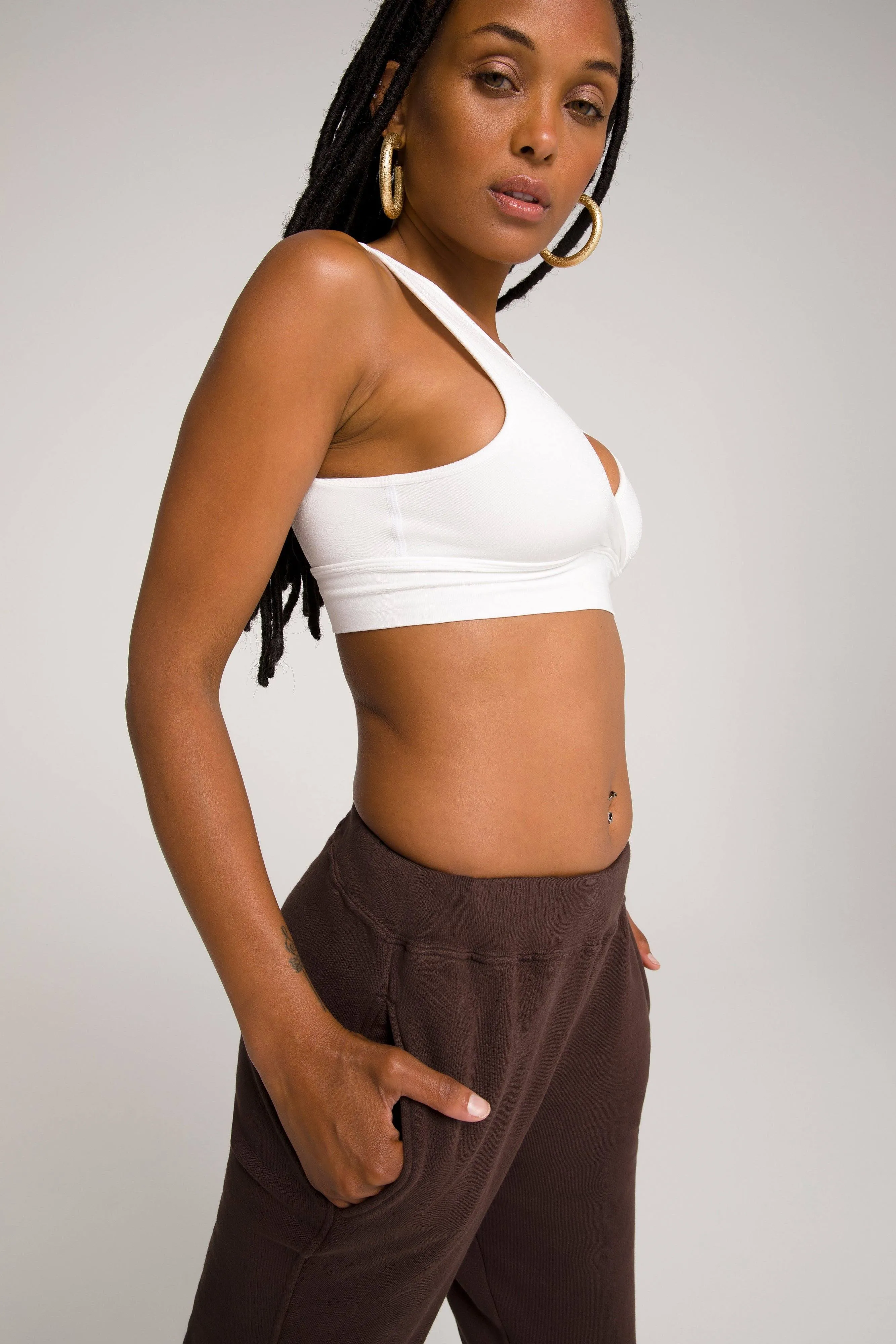 GOOD WAIST JOGGER | COFFEE001