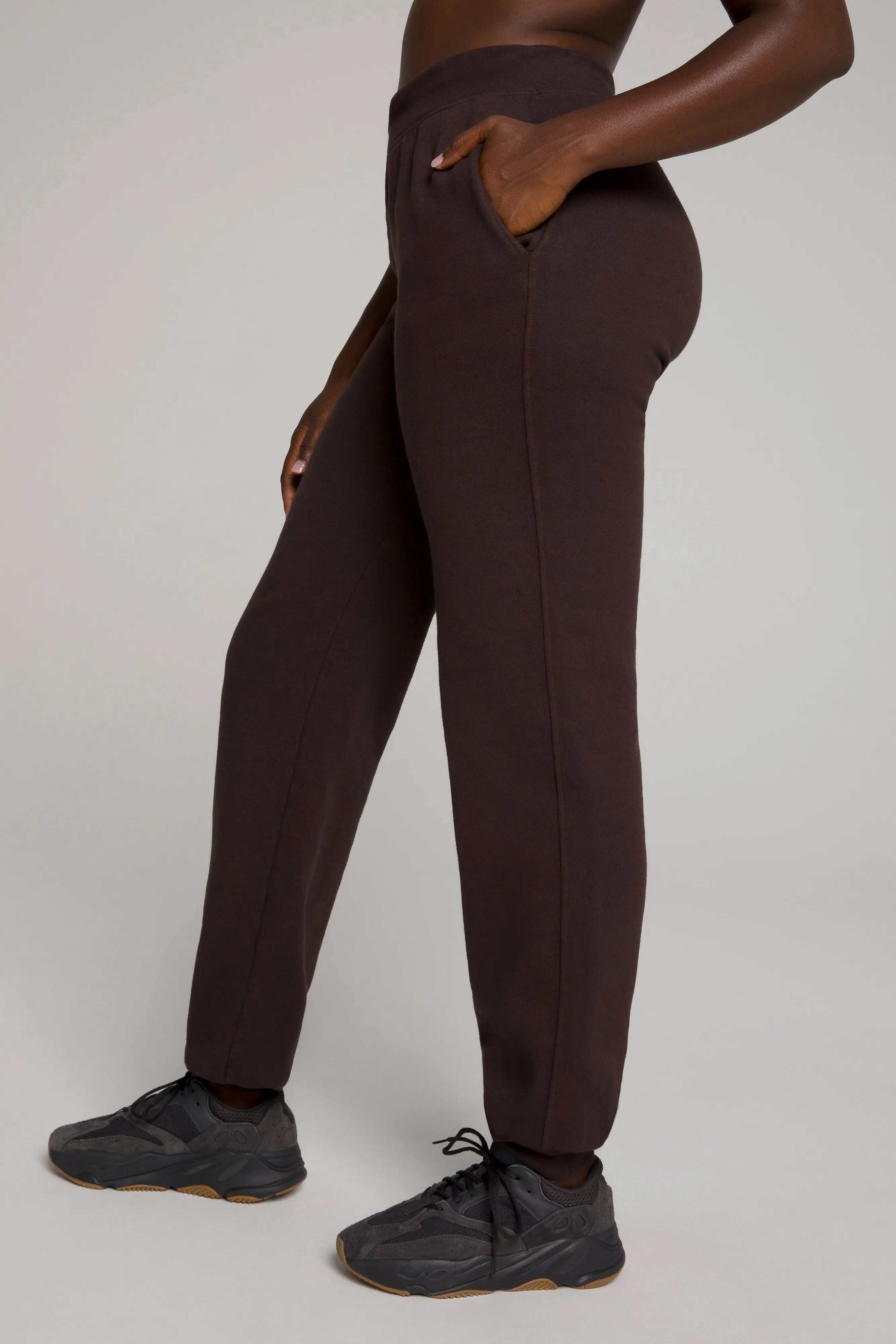 GOOD WAIST JOGGER | COFFEE001