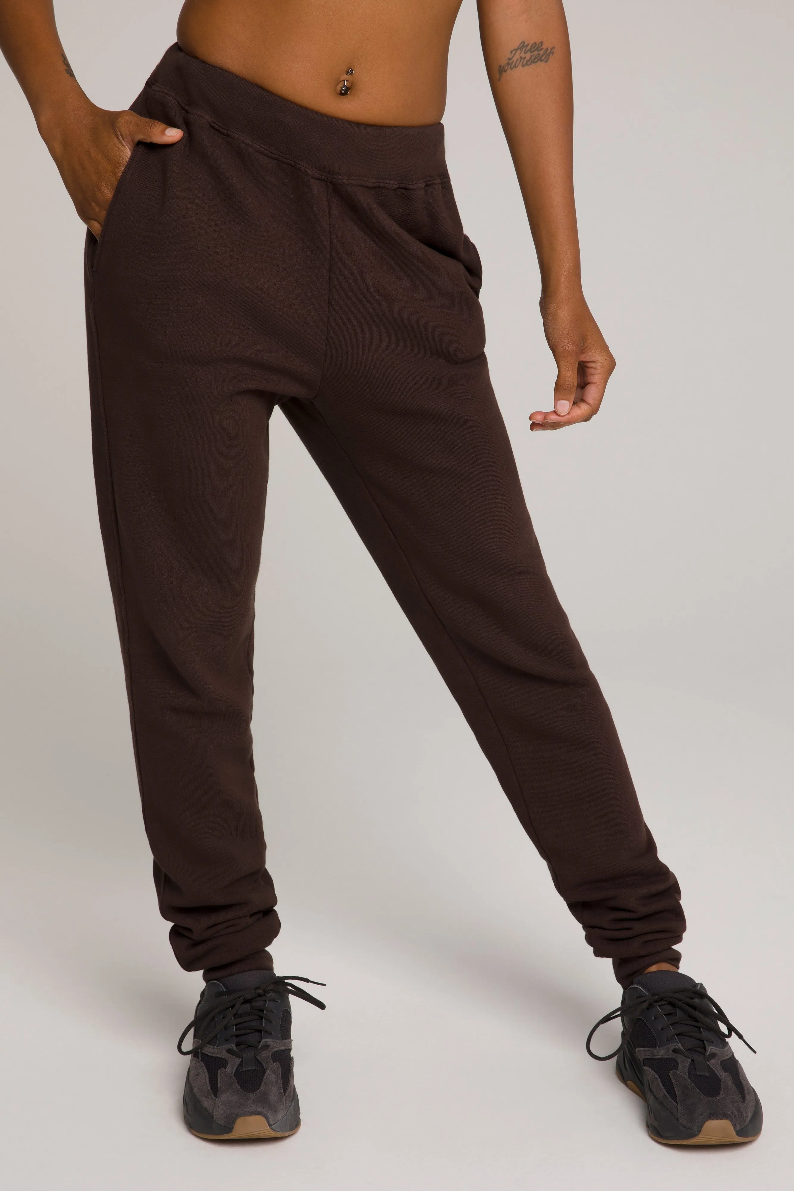 GOOD WAIST JOGGER | COFFEE001