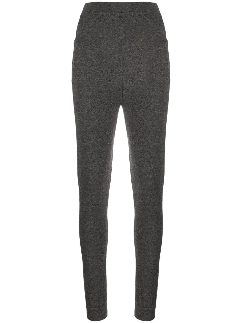 high-waisted cashmere leggings