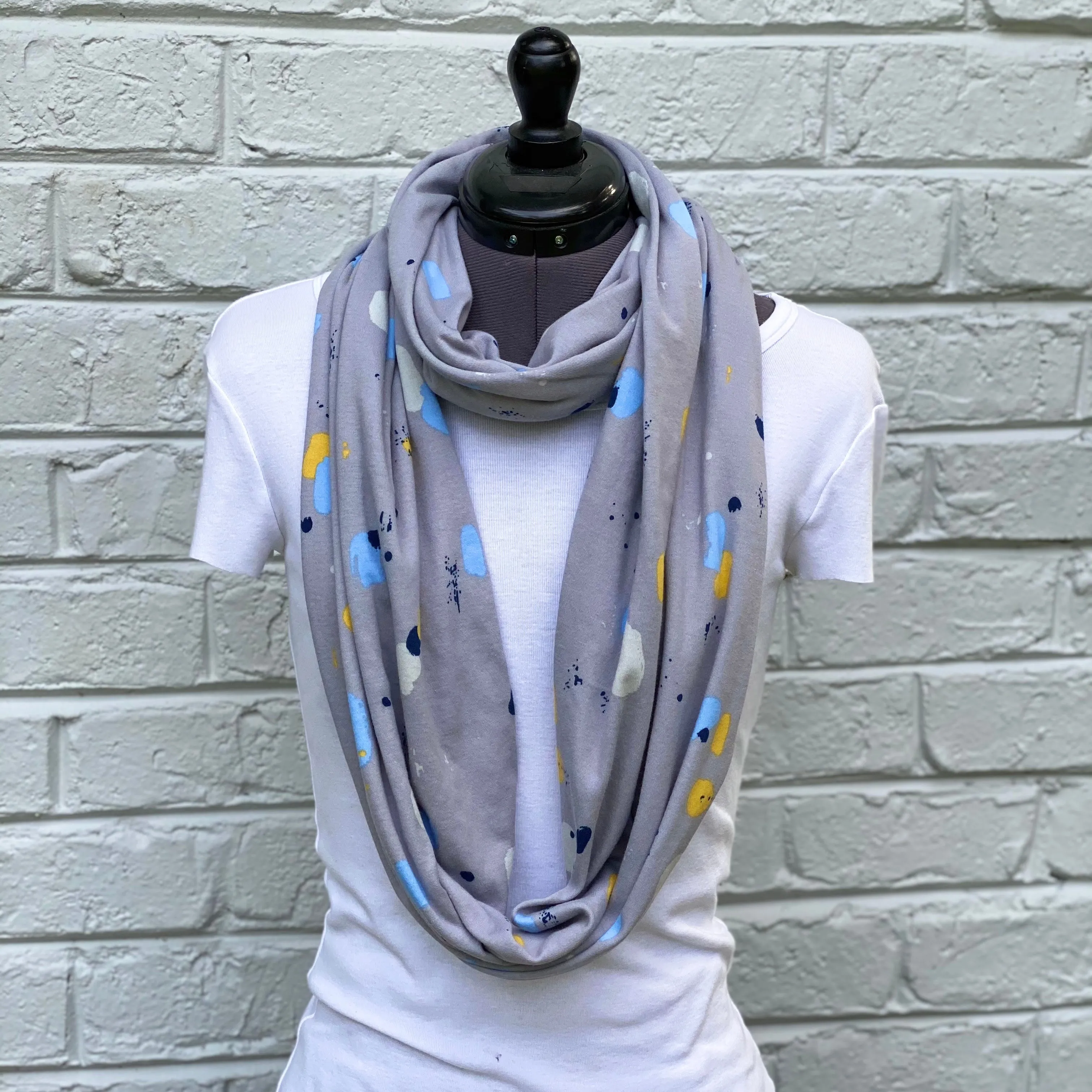 Infinity Scarf Gray Dabble