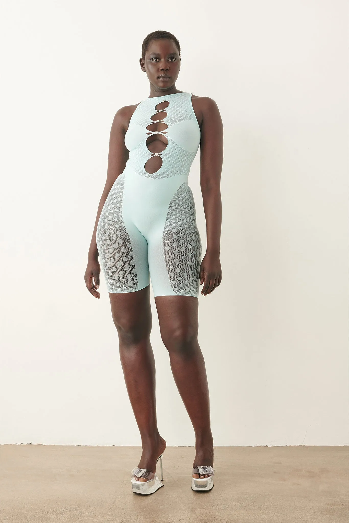 Jetta Jumpsuit in Soft Turquoise