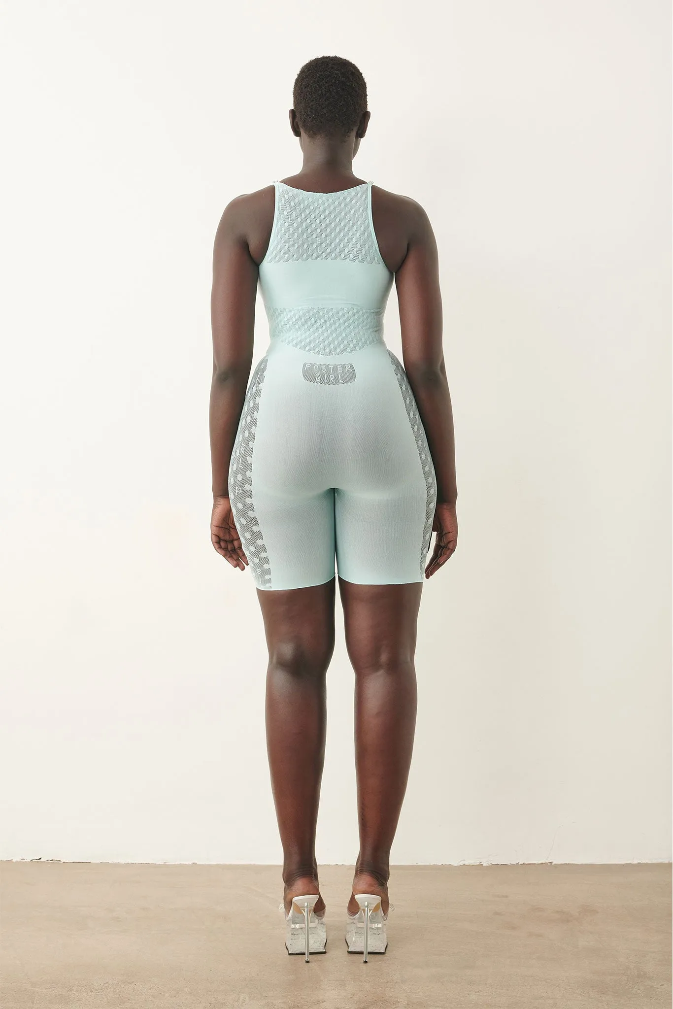 Jetta Jumpsuit in Soft Turquoise