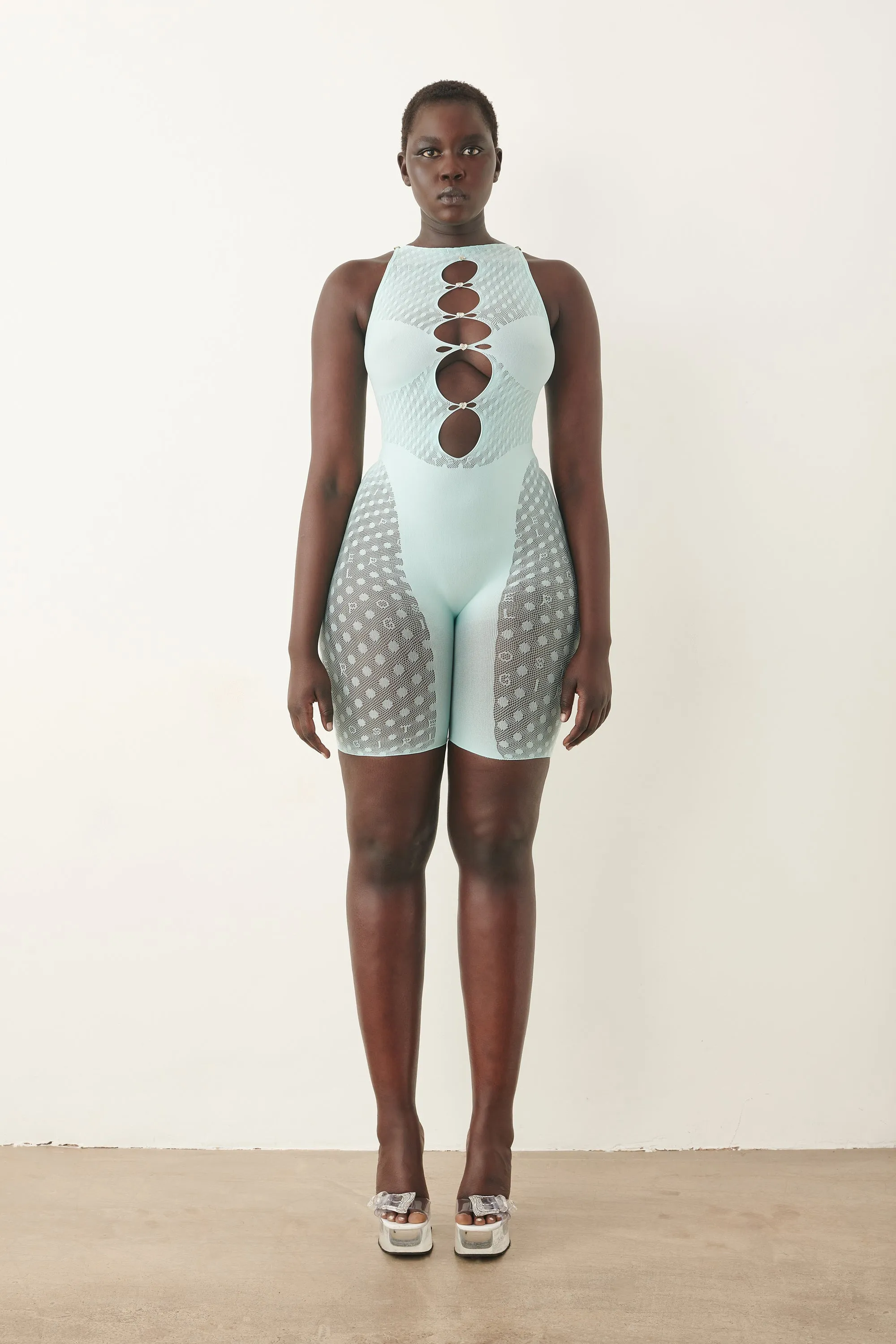 Jetta Jumpsuit in Soft Turquoise