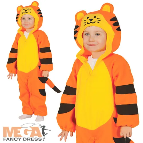Kids Tiger Zoo Safari Boys Girls Book Day Costume