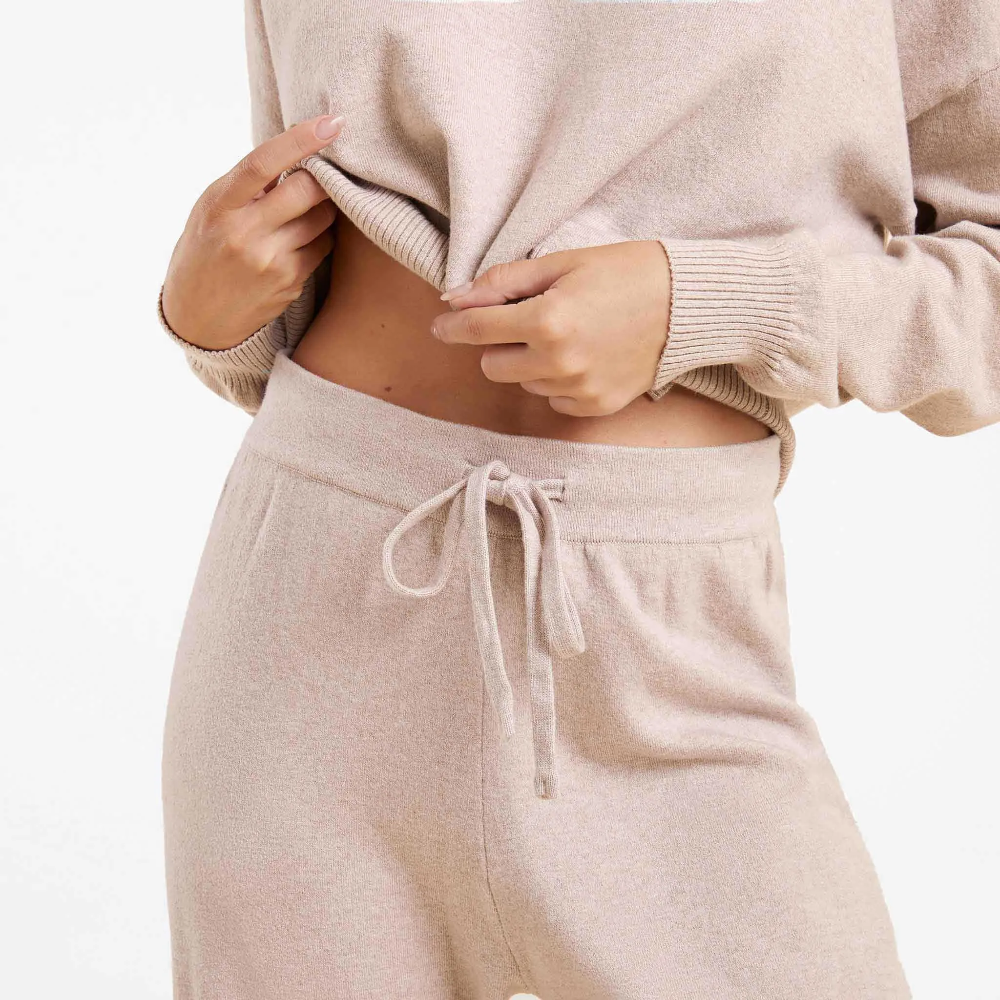 Luxe Knit Wide Leg Pant | Doe