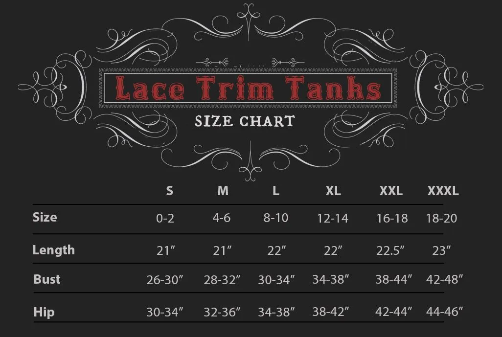 Medical Chart Lace Cami