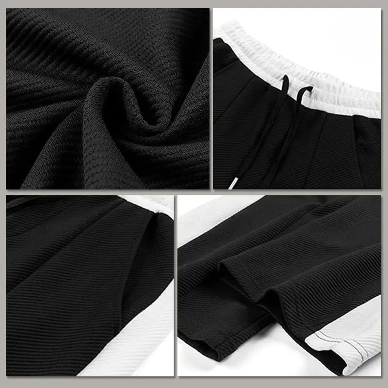 Men's Outfit Casual 2 Piece Contrast Sports Jogging Tracksuits Set（50% OFF）