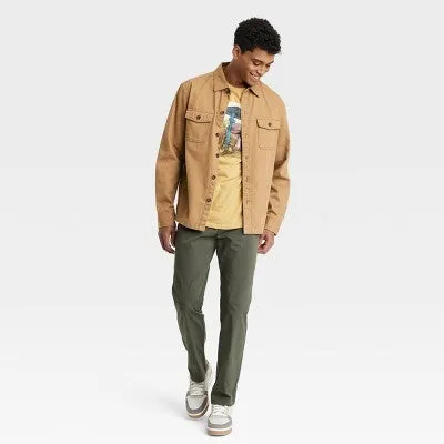 Open Box - Men's ong Sleeve Collared Button-Down Shirt - Goodfellow & Co