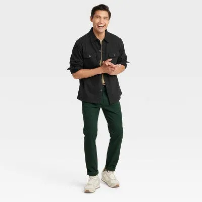 Open Box - Men's ong Sleeve Collared Button-Down Shirt - Goodfellow & Co