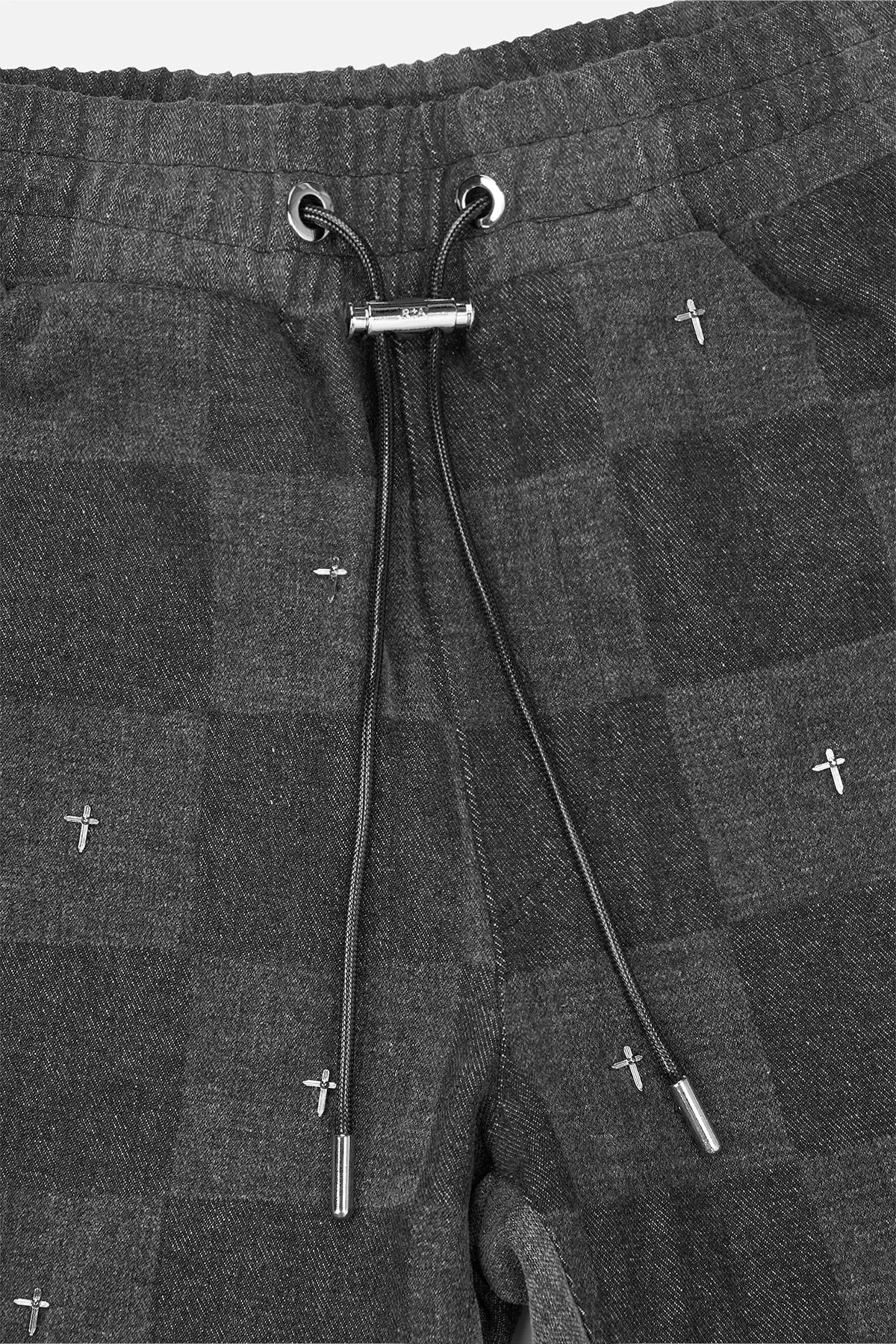 OWEN SWEATPANT | GREY CROSS CHECKER
