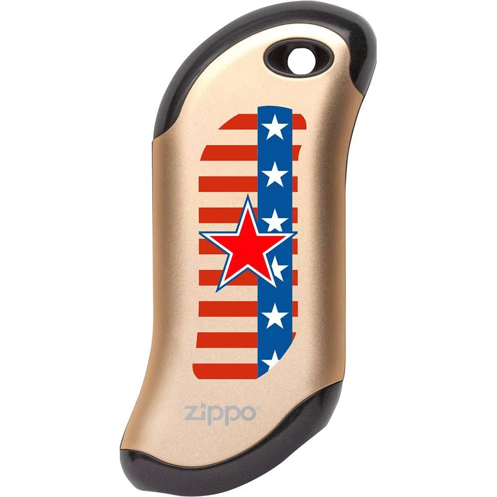 Patriotic Star: HeatBank<sup>®</sup> 9s Rechargeable Hand Warmer
