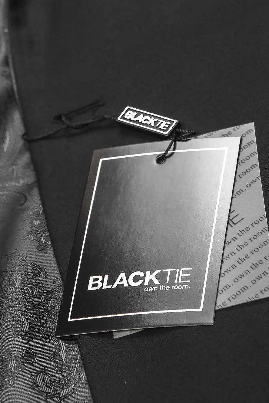 "Edge" Black Tuxedo Jacket