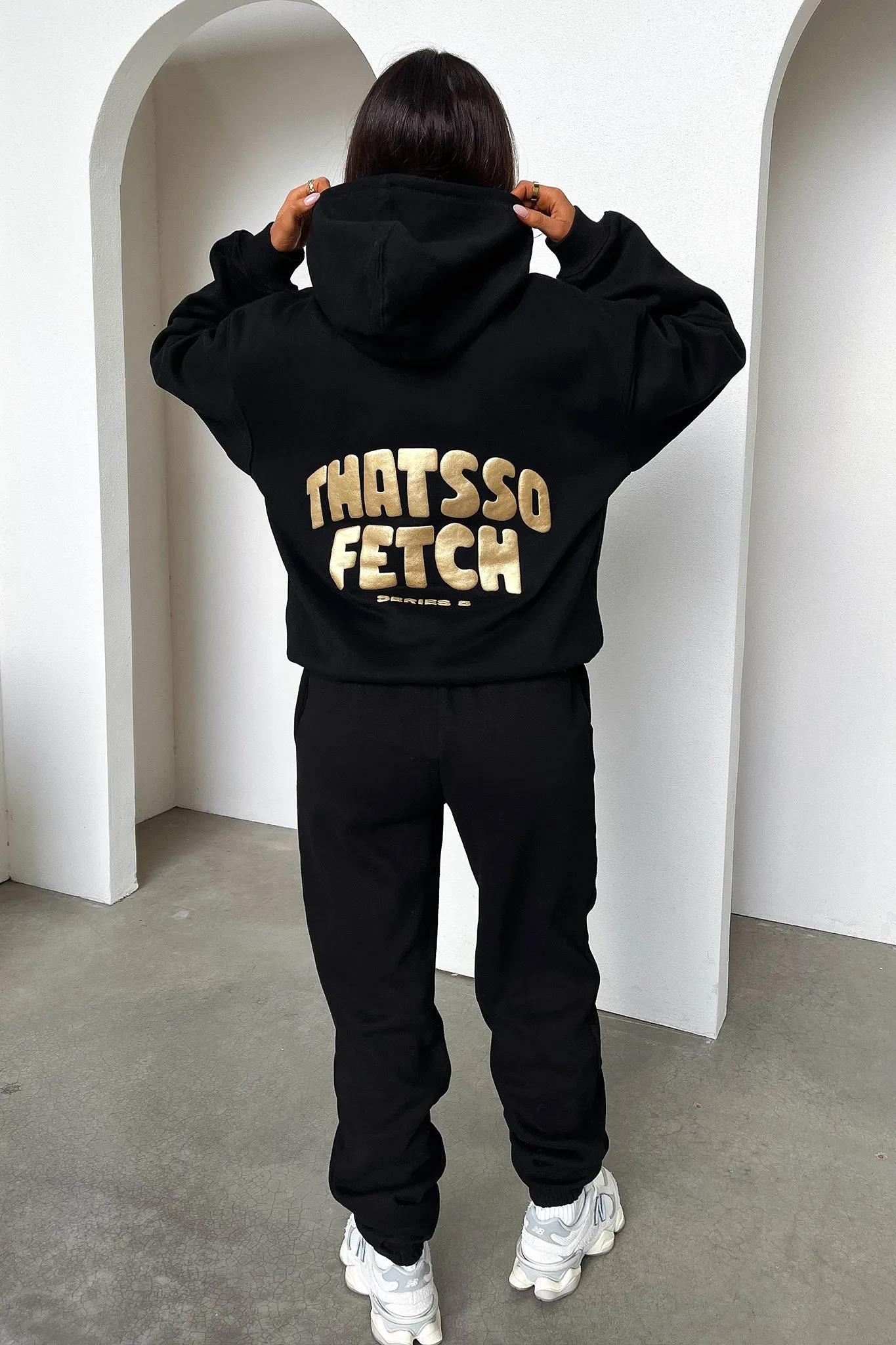 Series 5 Hoodie - Black/Gold