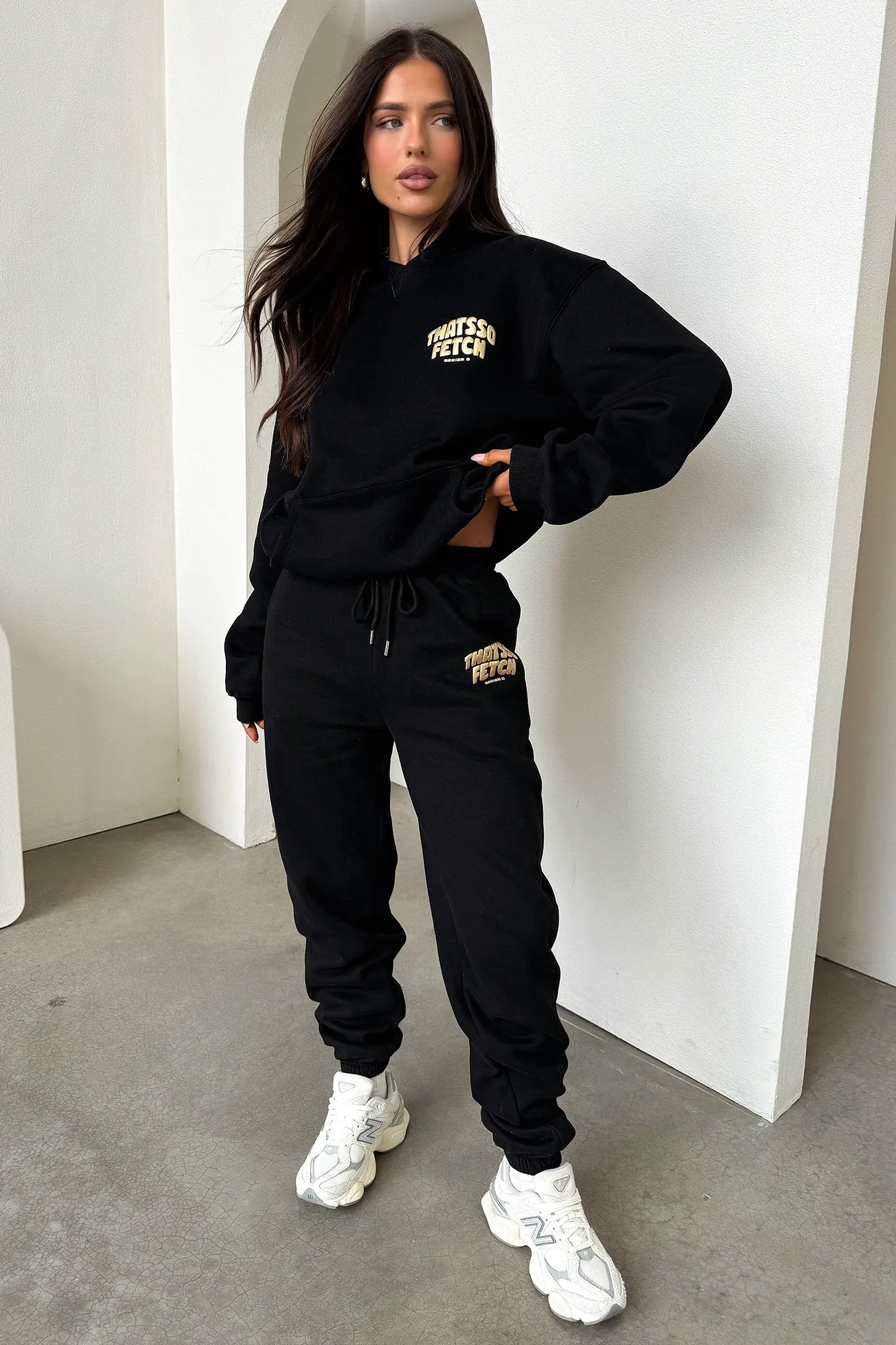 Series 5 Hoodie - Black/Gold