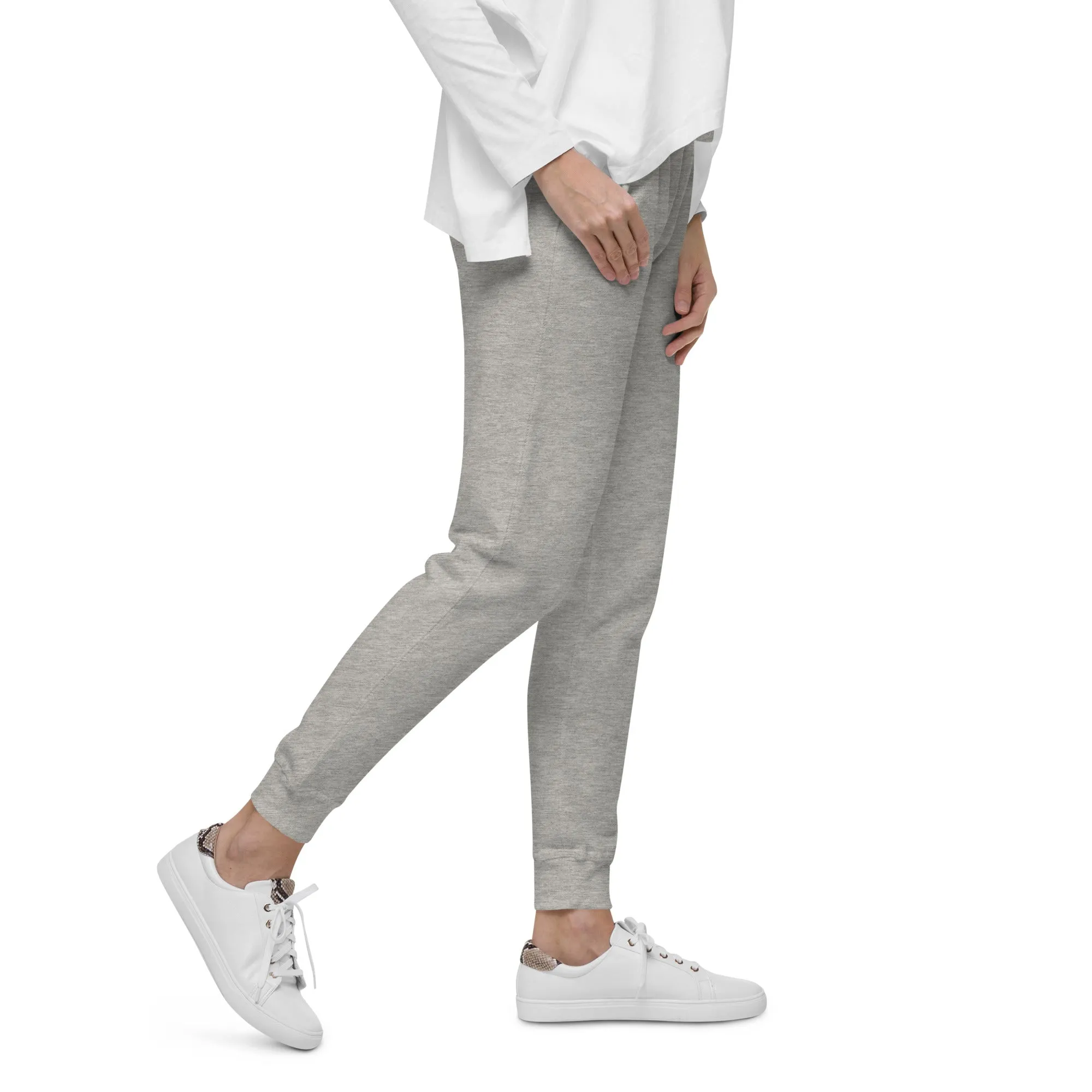 Snooty Fox Art Unisex Fleece Sweatpants - Snooty Fox Art Logo