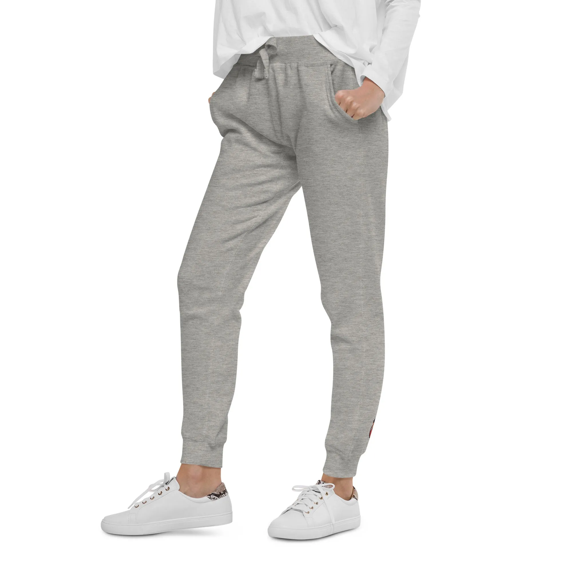Snooty Fox Art Unisex Fleece Sweatpants - Snooty Fox Art Logo