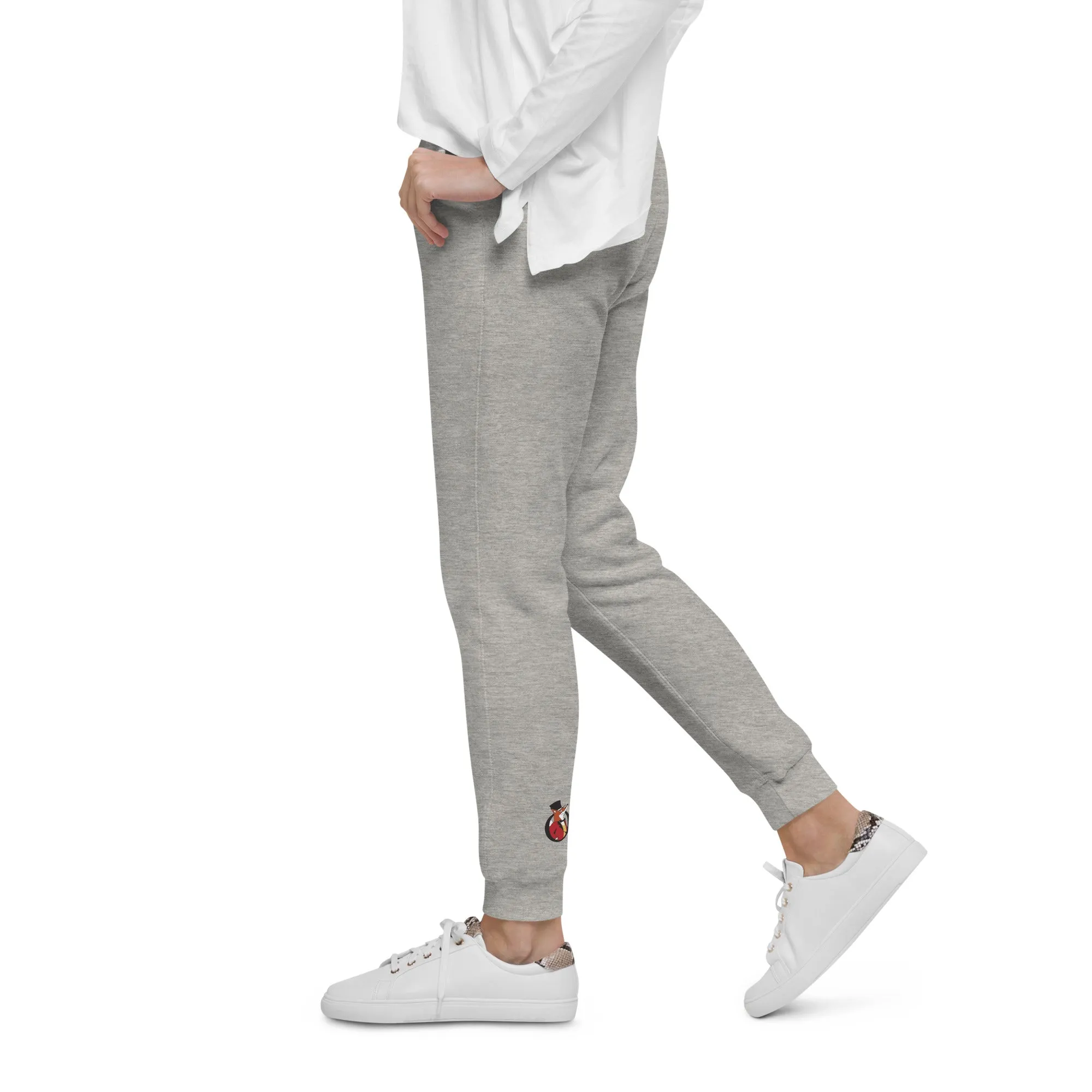 Snooty Fox Art Unisex Fleece Sweatpants - Snooty Fox Art Logo