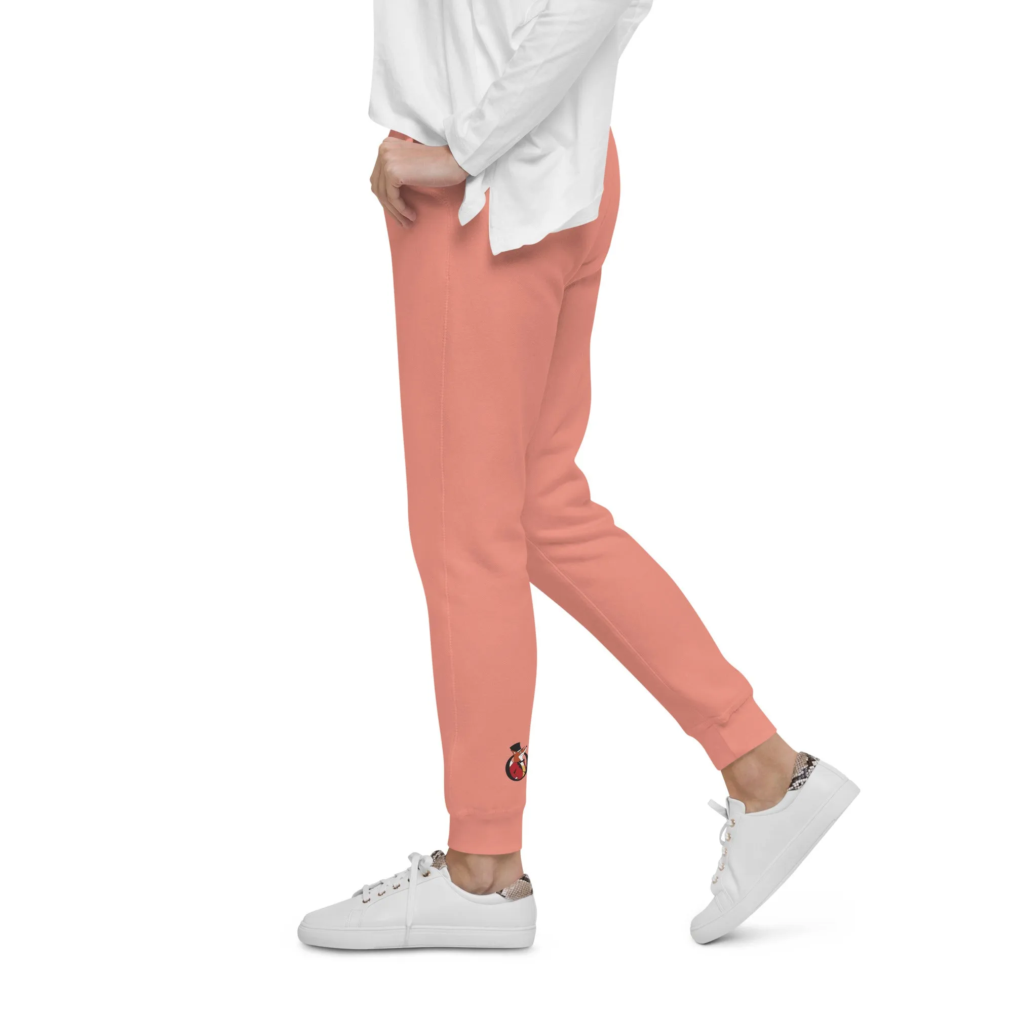 Snooty Fox Art Unisex Fleece Sweatpants - Snooty Fox Art Logo