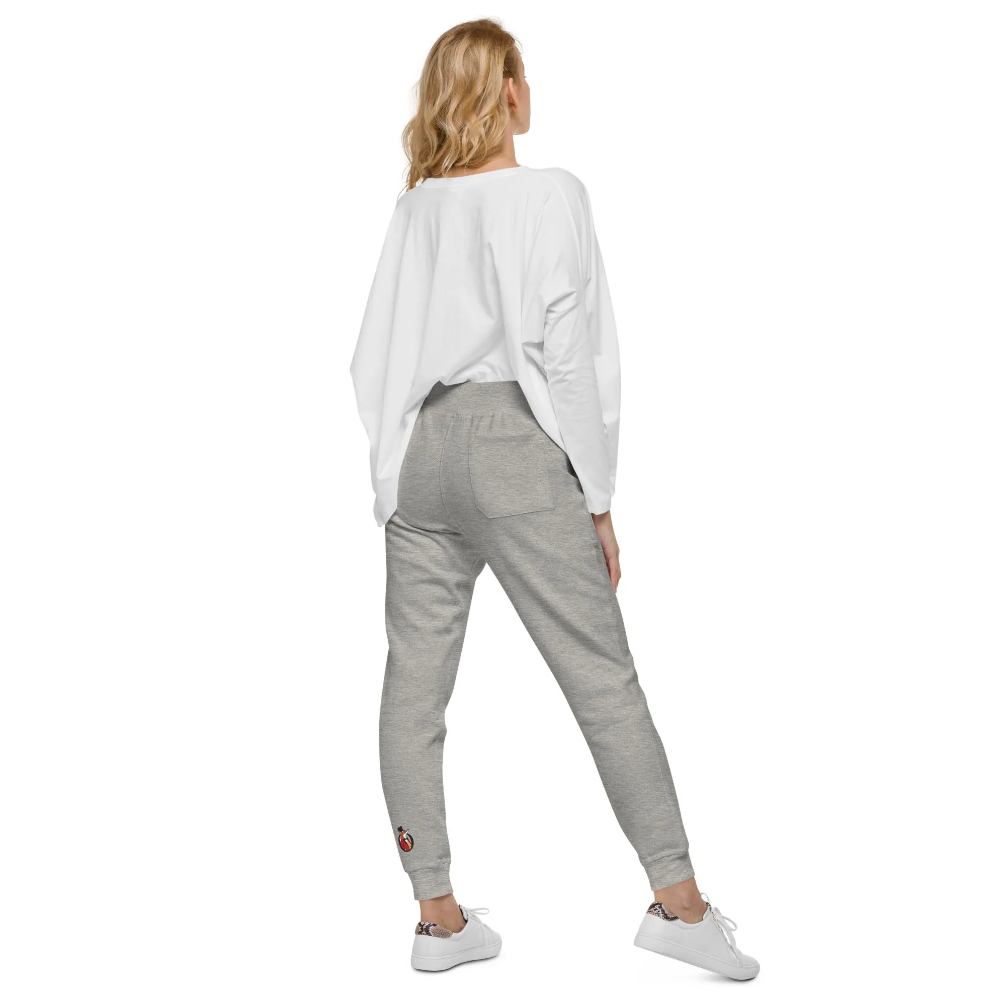 Snooty Fox Art Unisex Fleece Sweatpants - Snooty Fox Art Logo